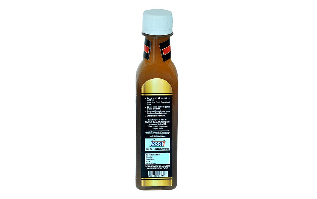 Vinegar Veda Sugarcane Vinegar    Plastic Bottle  250 millilitre